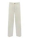 Dsquared2 Icon Summer Loose Chino Trousers In Grey
