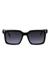 Dsquared2 Black Injectate Sunglasses In Black