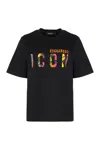 Dsquared2 Cotton Icon Crew-neck T-shirt With Gradient Print