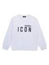 Dsquared2 Logo-print Detail Sweatshirt In White
