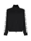Dsquared2 Icon Funnel-neck Zip-up Jacket In Black