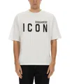 Dsquared2 Icon Logo Printed Crewneck T-shirt