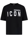 Dsquared2 Black Icon Collection T-shirt In Black
