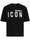 Dsquared2 Man T-shirt Black Size L Cotton In Black