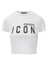 Dsquared2 T-shirt With Icon Logo In White