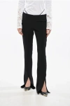 Dsquared2 Icon Regular Fit Trumpet Jeans With Charm 17cm In Black