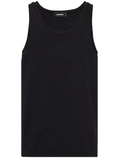 Dsquared2 Icon Tank Top In Black
