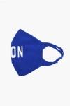 Dsquared2 Icon Technical Fabric Face Mask With Contrasting Logo Grösse Unica