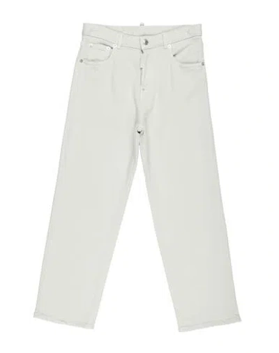 Dsquared2 Babies'  Icon Toddler Boy Jeans Light Grey Size 6 Cotton, Elastane In White