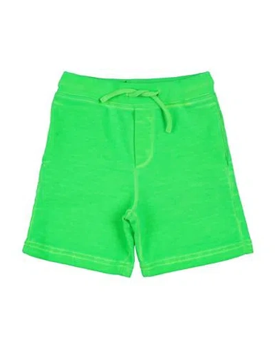 Dsquared2 Babies'  Icon Toddler Boy Shorts & Bermuda Shorts Green Size 6 Cotton