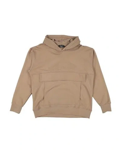 Dsquared2 Babies'  Icon Toddler Boy Sweatshirt Camel Size 6 Cotton In Brown