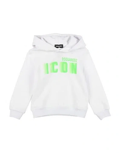 Dsquared2 Babies'  Icon Toddler Boy Sweatshirt White Size 6 Cotton In Gray