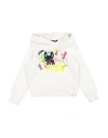 Dsquared2 Babies'  Icon Toddler Girl Sweatshirt White Size 6 Cotton, Elastane