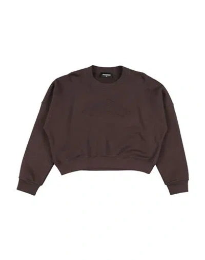 Dsquared2 Babies'  Icon Toddler Sweatshirt Chocolate Brown Size 4 Cotton