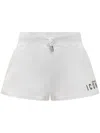 Dsquared2 Icon Track Shorts In White