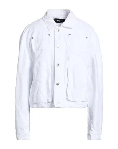 Dsquared2 Icon Woman Jacket White Size 0 Cotton