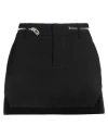 Dsquared2 Icon Woman Mini Skirt Black Size 8 Polyester In Multi