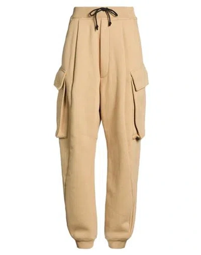 Dsquared2 Icon Woman Pants Khaki Size Xs Cotton, Polyester In Sand