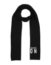 Dsquared2 Icon Woman Scarf Black Size - Wool In Black