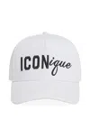 Dsquared2 Bcm0996 Logo-embroidered Cotton Baseball Cap In White