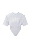 Dsquared2 Iconique Bodysuit In Gray