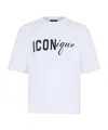 Dsquared2 Iconique Crew-neck T-shirt In Multi