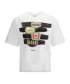 Dsquared2 Men T-shirt In Cotton With Graphic Print In White
