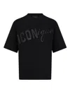 Dsquared2 Men Iconique T-shirt In Black