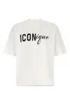 Dsquared2 Iconique Crew-neck T-shirt In White