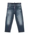 Dsquared2 Imitation Old Logo Jeans In White