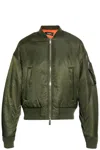 Dsquared2 Insulated Bomber Jacket In Green