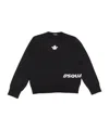 Dsquared2 Intarsia Knit-logo Jumper In Black