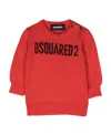 Dsquared2 Intarsia Sweater In Red