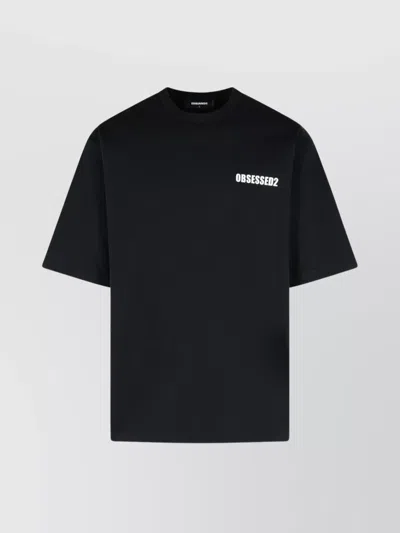 DSQUARED2 'INTENSE' COTTON T-SHIRT CREW NECK