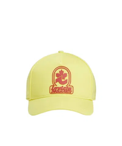 Dsquared2 Invicta Baseball Cap In Yellow