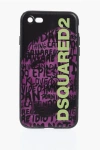 Dsquared2 Iphone 7 Case With All-over Logo In Multi