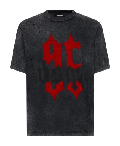Dsquared2 Iron Fit T-shirt In Black