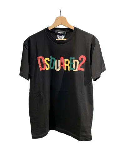 Dsquared2 Item O-neck Short-sleeved T-shirt In Black