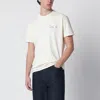 Dsquared2 Ivory T-shirt With Logo Print Men In White