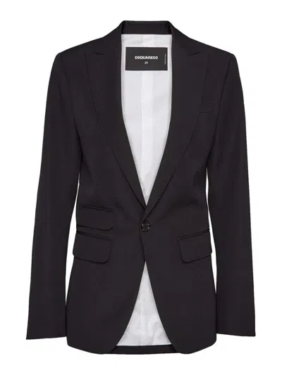 Dsquared2 Jacket In Black