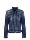 Dsquared2 Jacket In Blue