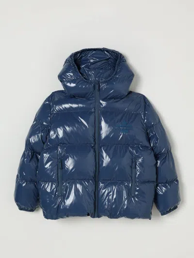 DSQUARED2 JACKET DSQUARED2 KIDS COLOR GNAWED BLUE,432691011