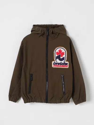 DSQUARED2 JACKET DSQUARED2 KIDS COLOR GREEN,G47420012