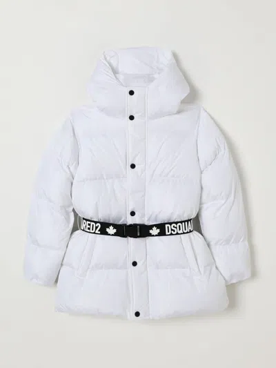 DSQUARED2 JACKET DSQUARED2 KIDS COLOR WHITE,H36549001