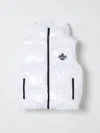 Dsquared2 Teen Padded Zip-up Gilet In White