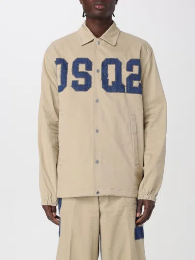 Dsquared2 Jacket  Men Colour Beige