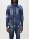 DSQUARED2 JACKET DSQUARED2 MEN COLOR BLUE,G48124009