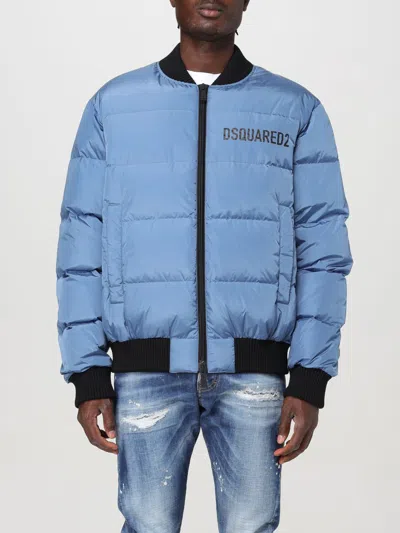 Dsquared2 Jacket  Men Color Blue In Blue