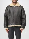 Dsquared2 Men Aviator Jacket In Brown