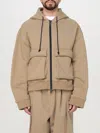 Dsquared2 Hooded Jacket In Camel